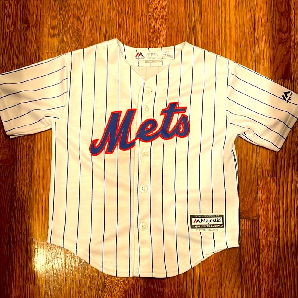 ⚾️⚾️⚾️ NY METS Authentic Majestic Kida jersey size Medium